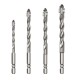 
Super hard tungsten steel sawtooth eccentric drill ceramic concrete full tile cement flash drill drill drill hole drill bit hole four-edge