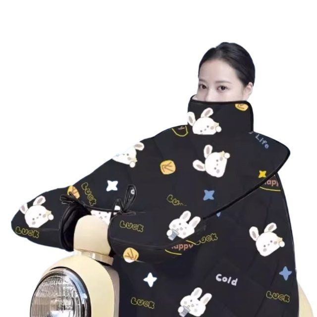 Suitable for all kinds of battery car windshields, scooters, winter waterproof and velvet thickened windproof