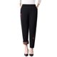 Middle-aged and elderly winter trousers plus velvet and thickened lamb velvet mom warm cotton trousers for women and grandma trousers for small people