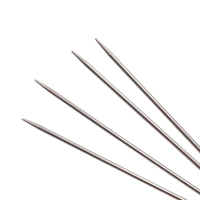 Stainless steel sweater needle straight knitting tool set hand knitting scarf sweater knitting needle three swallow stick needle