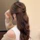 Amber Cloud Small Clip Half-tied Hairpin Side Clip Side Mini Bangs Clip Princess Head Small Clip Headdress