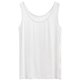 Pure cotton camisole women's summer outer wear thin simple slim fit inner wear trendy solid color bottoming shirt sleeveless top