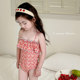 New children's swimsuit girls connecting swimsuit Small and young children cute bikini split swimsuit
