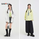 Sanfu shirt women's 2025 new spring simple loose lapel shirt white long-sleeved top women's clothing 497519
