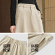 Semir skirt women's furry solid color A-line long skirt simple and versatile autumn pure cotton loose umbrella skirt to make you look slim and trendy