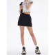 Large size American work skirt female fat girl high waist slimming mm hips 2024 summer thin casual pants skirt trendy