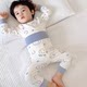 Baby boneless high -waisted autumn clothing baby cotton nursing belly, autumn pants children's autumn and winter warm underwear girl boys set
