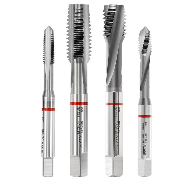 German imported super-hard tap machine with hardened alloy mold steel tap straight groove tap spiral tap M3-M12