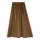 Retro Pu leather drooping half skirt female autumn high waist lace lace pleated mid -length skirt 9695 strong women's clothing
