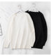 300jin [Jin is equal to 0.5 kg] Extra -size plus fat sweater female 200 autumn and winter fat MM loose thickness, thin and elastic bottom sweater
