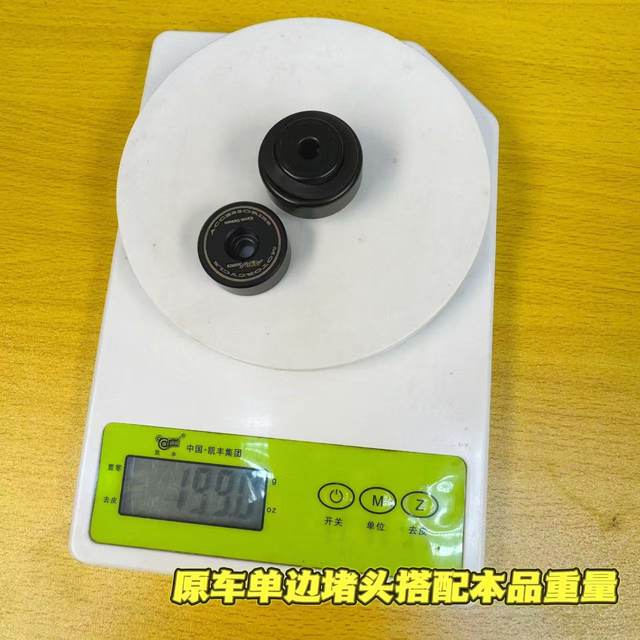 Suitable for Honda ADV350 original car handguard beautiful head plug handlebar balance terminal handle plug weighted stainless steel modification