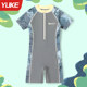 Children's swimsuit boys swimsuit 2025 new Chinese girl boys swimsuit sunscreen swimming trunks set
