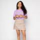 South Korea Direct Mail ZISZAS Logo Tee Purple
