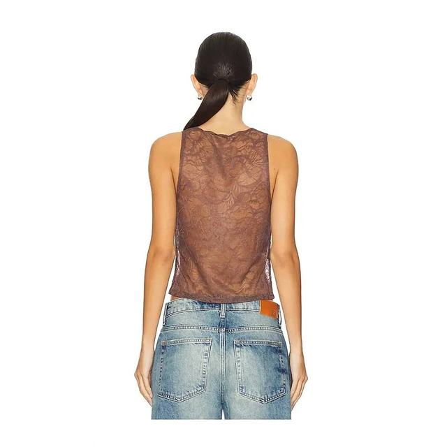 
Self-operated only heartsGo Ask Alice Vintage Tank In Chaga - chaga 美