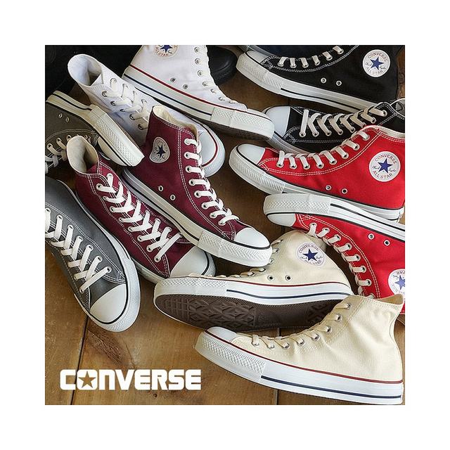 
Japan Direct Mail CONVERSE Converse universal casual shoes canvas sneakers cloth leather high top