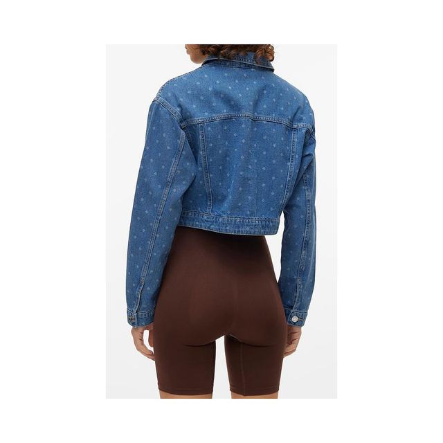 Vero Moda Women's Jacket Denim Short Straight-Style Fashion Comfort Casual Women's Clothing