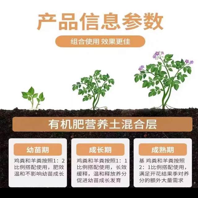Sheep manure fermented organic fertilizer 100Jin [Jin is equal to 0.5kg] special flower fertilizer for vegetables, chicken manure, potted flowers and vegetables, farmyard fertilizer for flowers