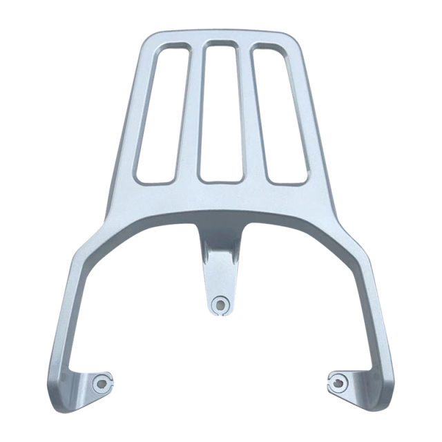 Suitable for Laobaixing N1 tail frame electric vehicle black iron pipe tail frame Tmall cow rear trunk frame aluminum alloy bracket