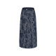 
INITIAL25 spring and summer new irregular spliced ​​denim skirt for women VV555
