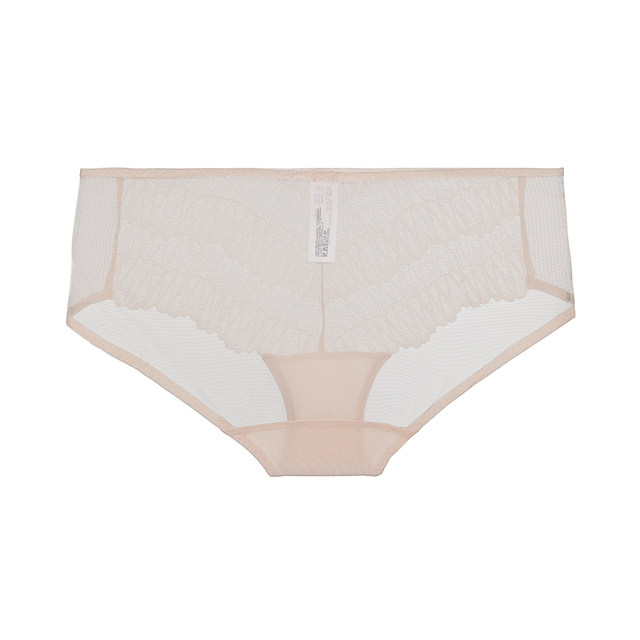 Aimei IMIS underwear Women's Underwear 3A Antibacterial Cramp Natural Cool Lace Low Waist Boxer IM23BSF1