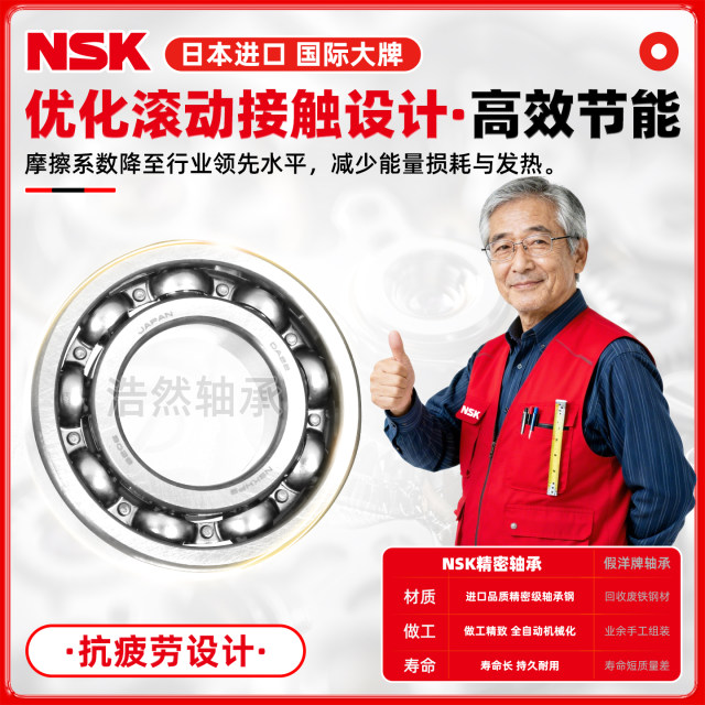 NSK high-speed deep groove ball bearing 6000 6001 6002 6003 6004 6005 6006 DDU zz