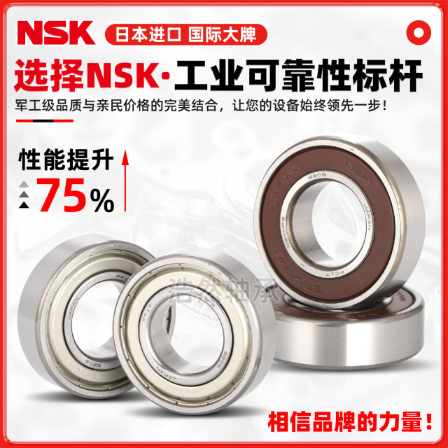 NSK high-speed deep groove ball bearing 6000 6001 6002 6003 6004 6005 6006 DDU zz