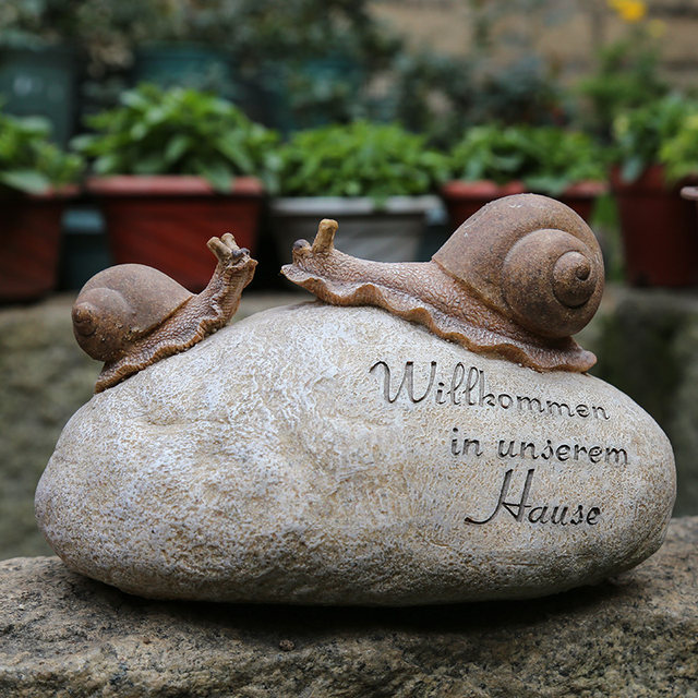 Garden grocery courtyard small decoration creative gardening decoration resin crafts outdoor decoration
