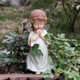 Garden Ornaments Outdoor Garden Decorations Garden Decorations Resin American Little Angel Doll Ornaments