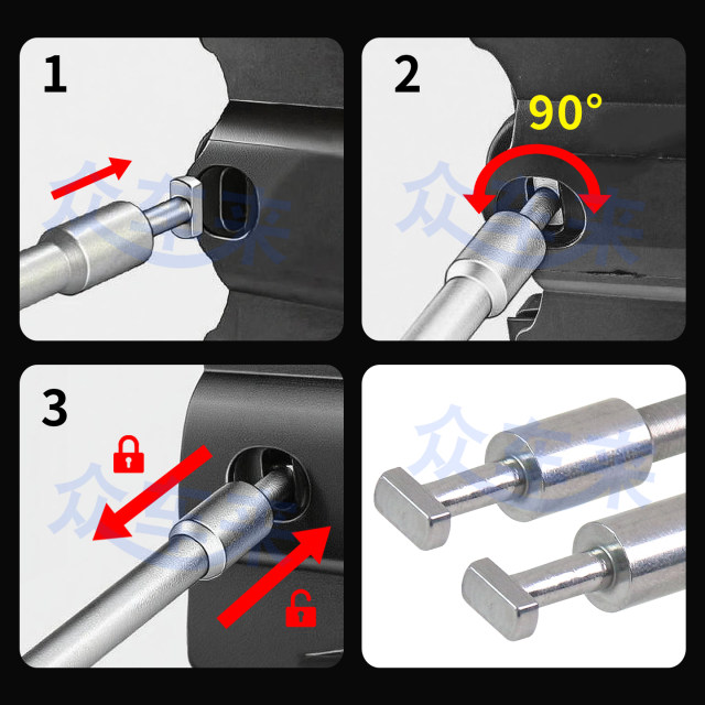 T10389/T10539 Volkswagen Audi Porsche door handle removal and disassembly device removal handle hook