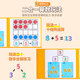 Kindergarten ten grid array mathematics addition and subtraction teaching aids artifact number within 20 enlightenment children's arithmetic sense toys