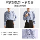 
CHICBLISS Satin Blue Shirt Women's Long Sleeve Temperament Commuter Bow Streamer Shirt Women's Teacher Interview