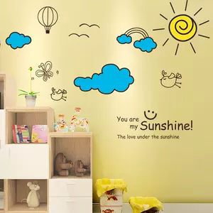 壁纸墙贴纸云朵 新人首单立减十元 22年8月 淘宝海外