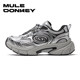 Mouthful Donkey Donkey Millennium Style Silver Daddy Shoes Men's Autumn and Winter Retro Thick Sole Heightening Shoes Casual Sports Shoes Women