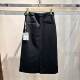 Shenzhen high-quality 2025 spring and autumn clothing mid-waist temperament commuting hip-pack skirt women's professional black mid-skirt 4518