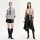 Vero Moda shirt 24 autumn new V-neck and quarter-sleeved letter print loose ribbon 324331037
