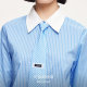 Vero Moda shirt 25 spring new style striped contrasting color miu style dressing college style shirt 325105043