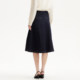 Vero Moda skirt 25 summer new high-waist A-line button decorative denim skirt 325137012