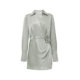 Vero Moda Dress 2025 summer new light texture glossy fabric dress removable decoration
