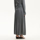 Vero Moda skirt 2025 summer new style with lycel draped breathable long skirt Tennis 32521J002