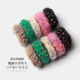 Autumn and winter new colorful popular hair ties, Japanese and Korean temperament, high elasticity, thick head rope, hair rubber band, ponytail hair rope