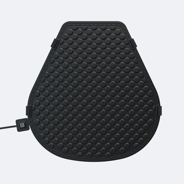 KEVTU motorcycle winter electric heating silicone seat cushion waterproof and warm motorcycle pedal battery car seat cushion cover