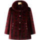 Hengyuanxiang Winter Mother's Wear Mink Velvet Coat Fashionable Grandma's Wear Plus Velvet Thickened Fur Collar High-end Fur Coat