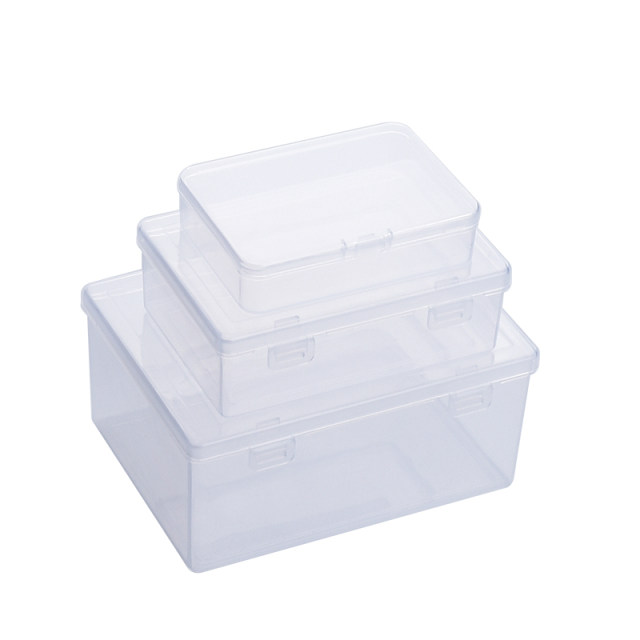 Parts box storage box tool box screw accessories material component tool sample plastic classification partition accessory box