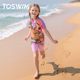 TOSWIM children's swimsuit girls boys and girls swimming in big children one-piece sun protection swimsuit
