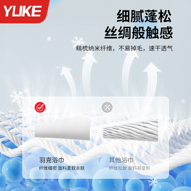 Quick-drying bath towels for swimming adults' large towels for absorbent beach towels for women's men's portable sports fitness bathrobe clothes