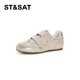 Saturday retro genius training shoes for women 2025 new spring color ballet style fashion flat shoes casual shoes for women
