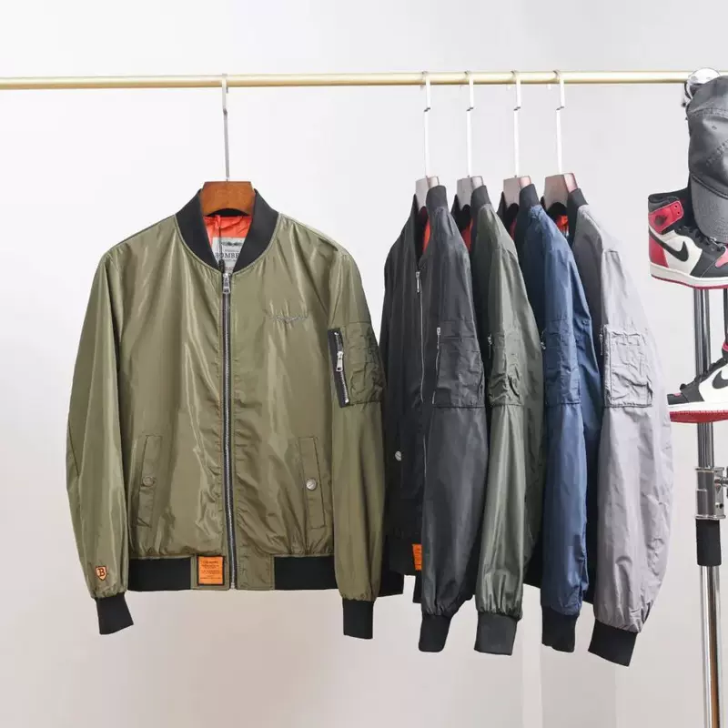 法国专业级ma 1空军夹克春夏款男士休闲飞行员经典款外套