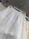 2025 spring and summer princess posing with white super fairy embroidered lace cake fairy skirt A-line long skirt for women