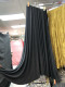 Lazy temperament Black cotton skirt Female drooping A -line skirt super soft, comfortable versatile long skirt autumn
