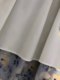 Retro floral lantern skirt for women 2025 spring and summer two-piece splicing A-line umbrella skirt fashionable comfortable pocket cotton skirt